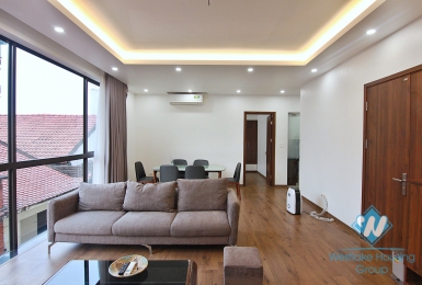 Spacious and brand new 3 bedrooms apartment for rent in Dang Thai Mai area, Tay Ho